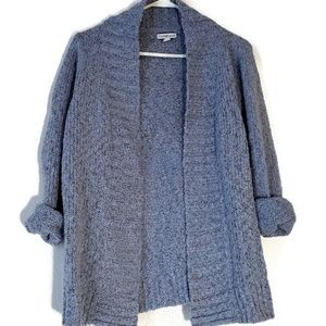 Croft and Barrow blue knit cozy cardigan